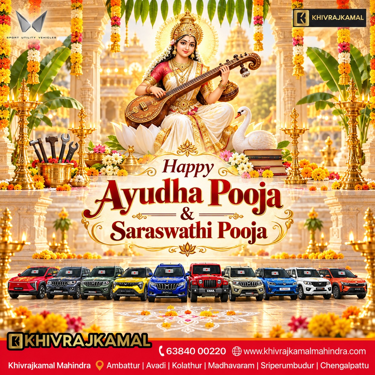 Mahindra Kamalmahindra Festival Wishes - Oct'26